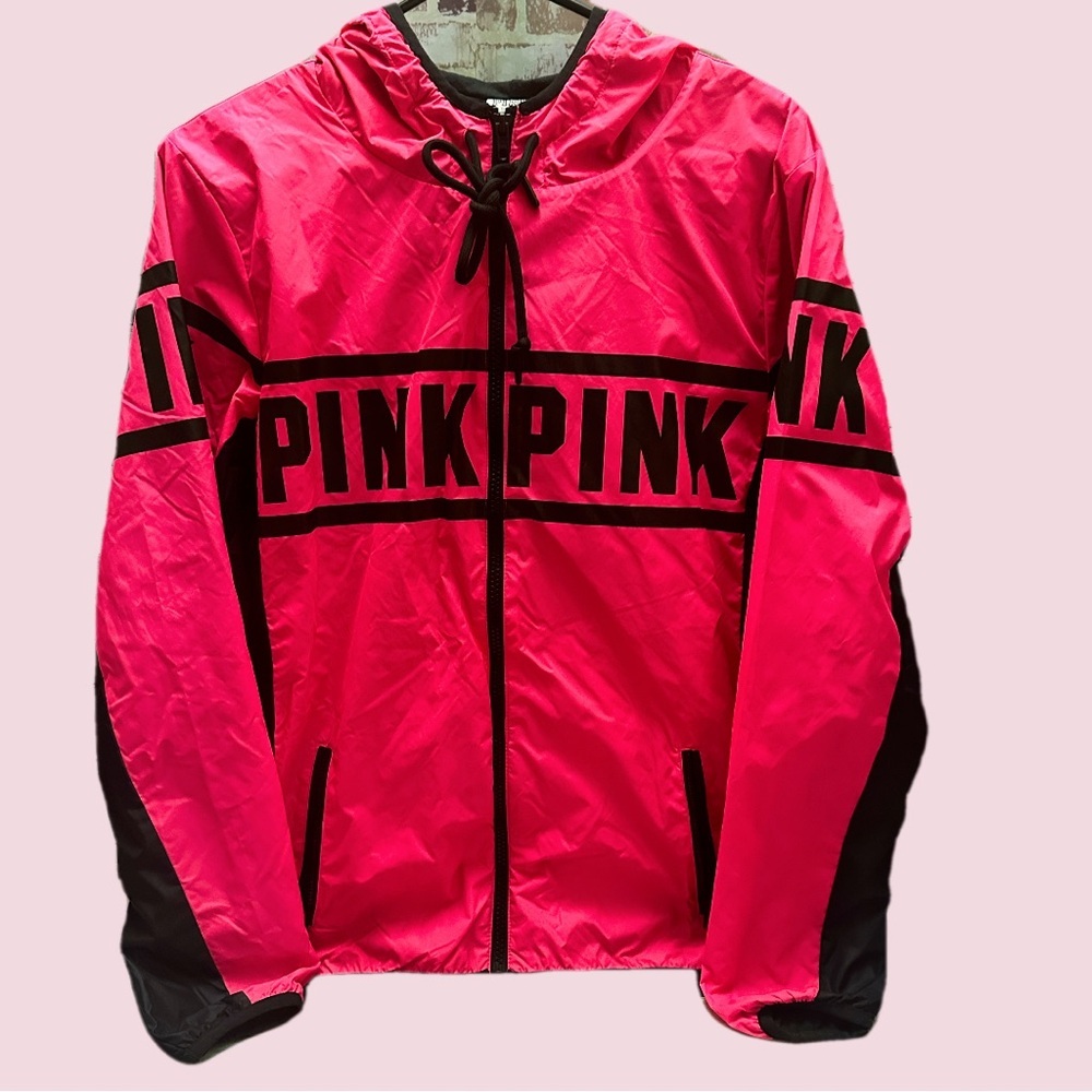 PINK Victoria's Secret Black Garment Jacket XS Limited Edition